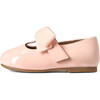 Yael Glossy Leather Velvet Bow T-Bar Strap Shoes, Pink - T-Straps - 1 - thumbnail