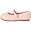 Elin 2.0 Sequins Pearl Button Mary Jane Shoes, Peach - Mary Janes - 1 - thumbnail