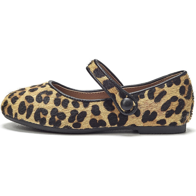 Coco Animal Print Mary Janes, Brown & Black