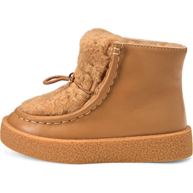 Aspen Leather Boots, Camel & Beige