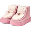 Aspen Shearling Boots, Pink & Milk - Boots - 2