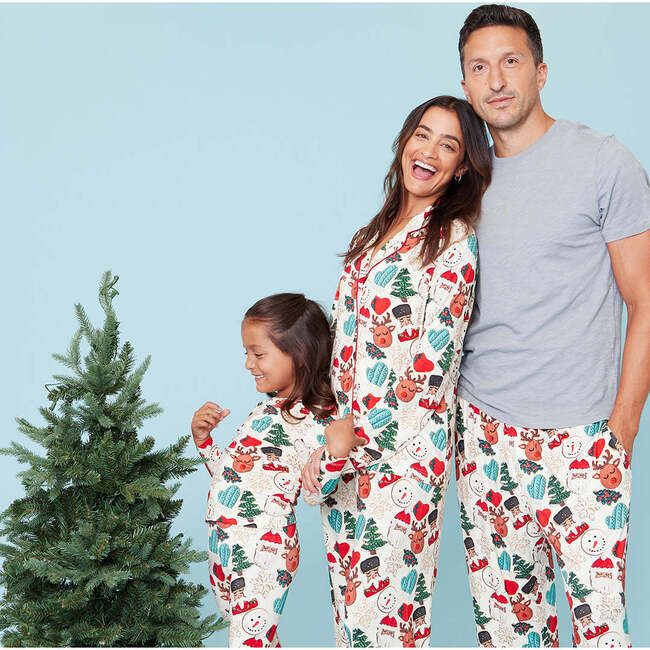 Mens Bamboo PJ Pant, Frosted Cookies - Pajamas - 1