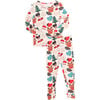 Kids Bamboo PJ Set, Frosted Cookies - Pajamas - 1 - thumbnail