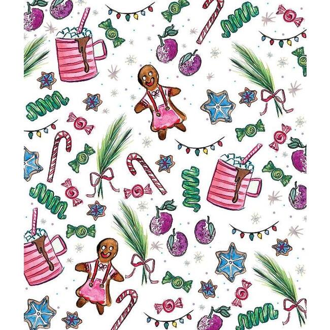 Minky Print Blanket, Gingerbread Girl