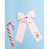 Candy Cane Bow, Pink - Hair Accessories - 2