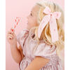 Candy Cane Village Medium Bow, Pink - Hair Accessories - 2