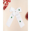 Bullion Christmas Tree, White Moonstitch Medium - Hair Accessories - 4