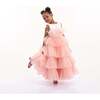 Madera Tiered Tulle Dress, Pink - Dresses - 2