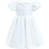 Barrymore Teacup Button Dress, Ivory - Dresses - 1 - thumbnail