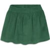 Stretch Corduroy Pull-On Pocket Skirt, Evergreen - Skirts - 1 - thumbnail