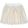 Shimmer Tutu Skirt, Ivory Gold Foil - Skirts - 1 - thumbnail