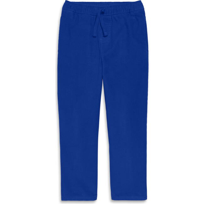 Stretch Corduroy Drawstring Pant, Blue Jay