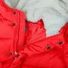 Parka Puffer Coat, Tomato - Coats - 2