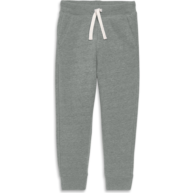 Cozy Fleece Jogger, Heather Black