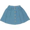 Skirt, Blue Muslin - Skirts - 1 - thumbnail