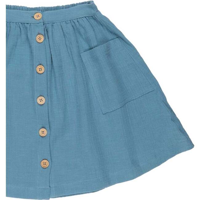 Skirt, Blue Muslin - Skirts - 2
