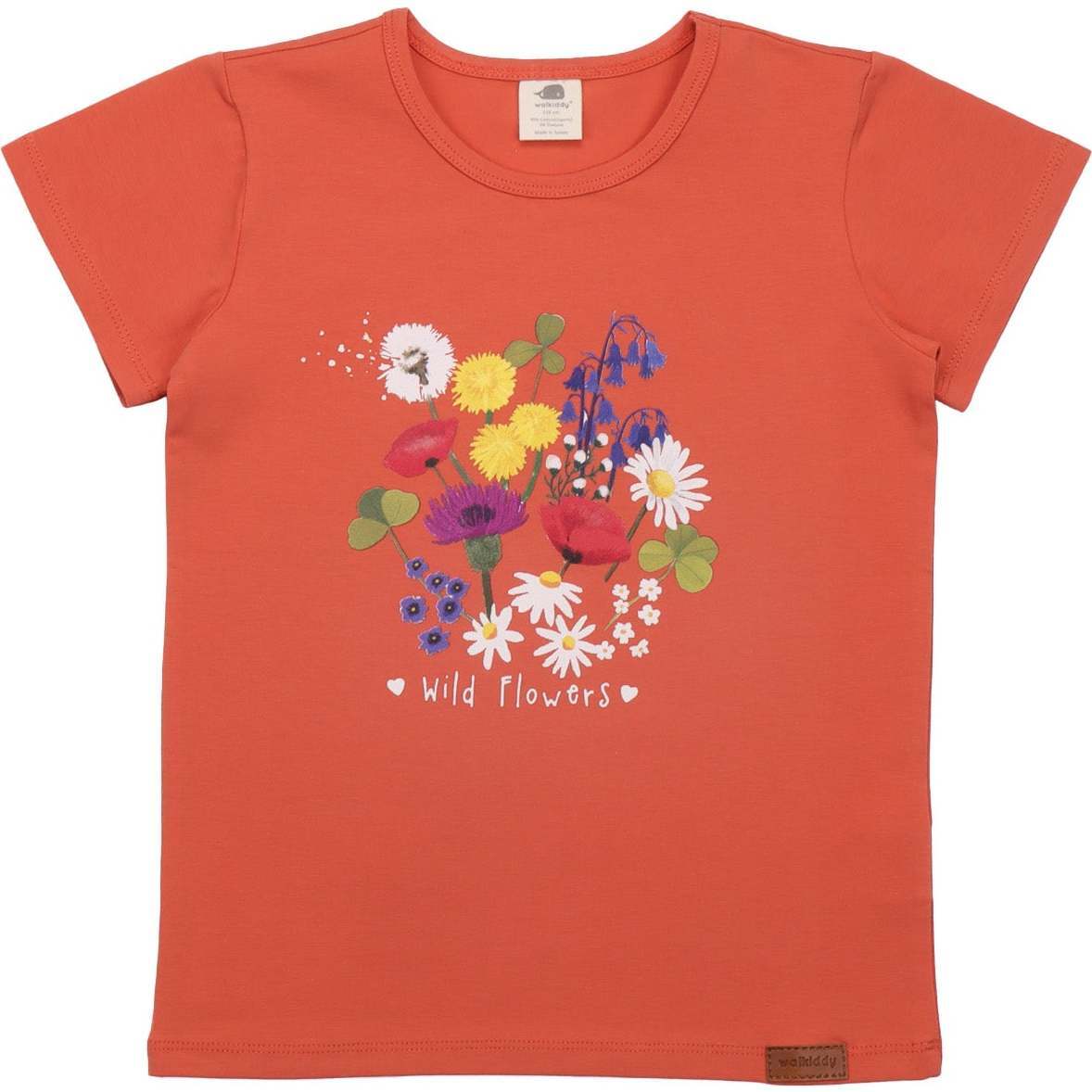 Short Sleeve T-Shirt, Wild Flowers - T-Shirts - 1