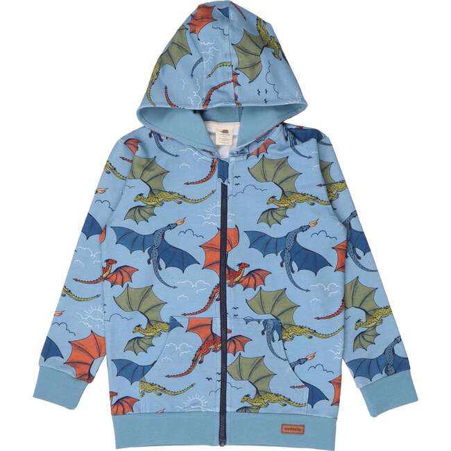 Sweat Jacket, Colorful Dragons