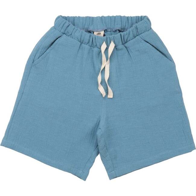 Basic Shorts, Blue Muslin