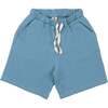 Basic Shorts, Blue Muslin - Shorts - 1 - thumbnail