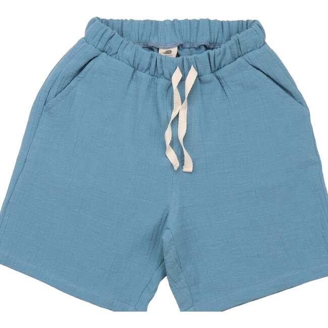 Basic Shorts, Blue Muslin - Shorts - 2