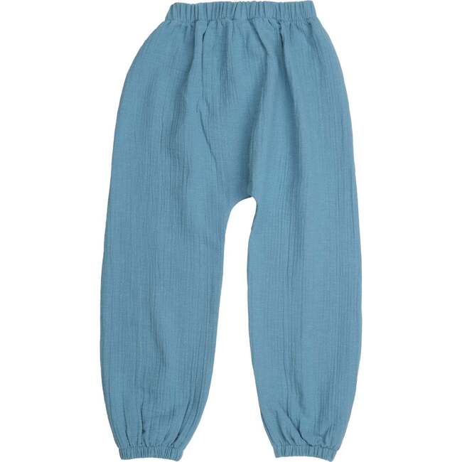 Baggy Pants, Blue Muslin - Pants - 3