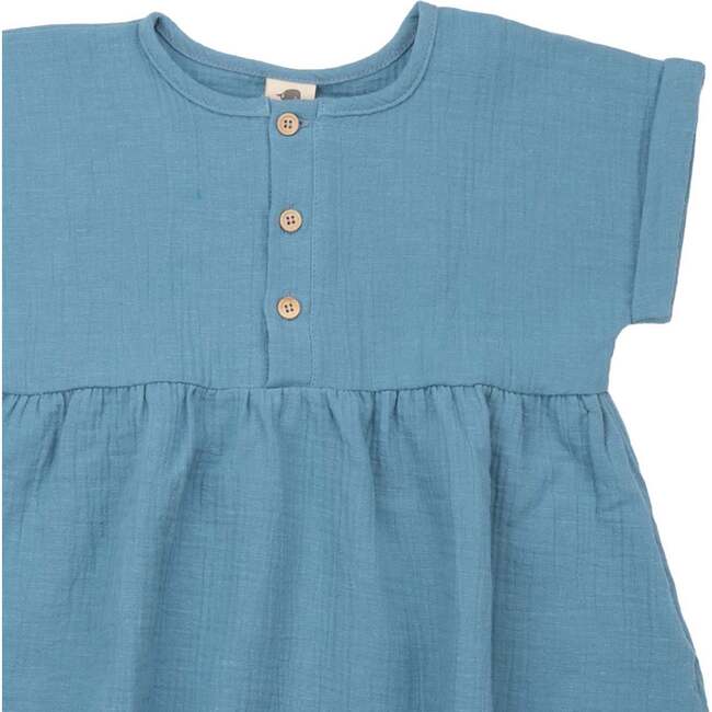Blouse, Blue Muslin - Blouses - 2