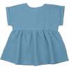 Blouse, Blue Muslin - Blouses - 3