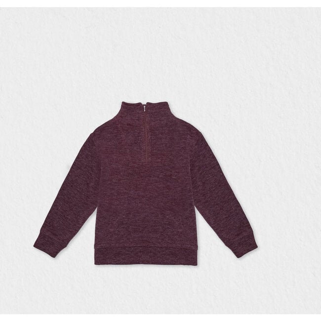 Delmont Sweater, Burgundy