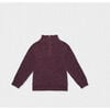 Delmont Sweater, Burgundy - Sweaters - 1 - thumbnail