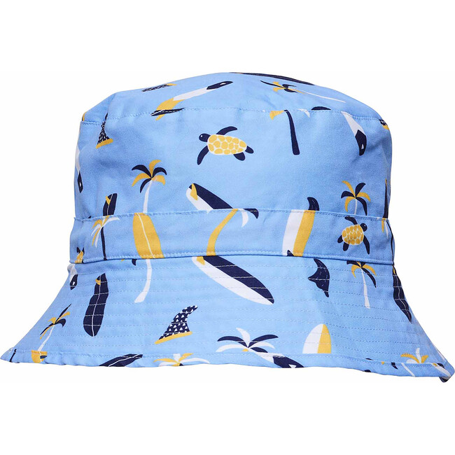 Woven UPF50+ Bucket Hat, Turtle Break