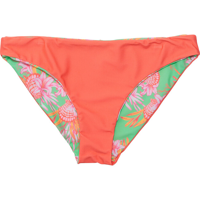 Women's Sustainable Reversible Bikini Bottom, Coastal Shells - Two Pieces - 3