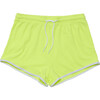 UPF50+ Contrast Piped Drawstring Swim Shorts, Citron Zest - Swim Trunks - 1 - thumbnail