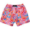 Sustainable Drawstring Swim Short, Blooming Sunset - Swim Trunks - 2