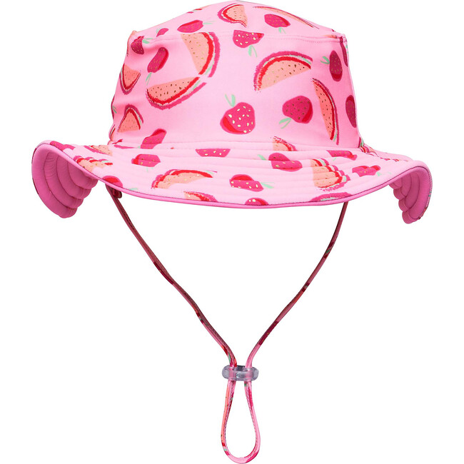 Reversible Bucket Hat, Berry Sweet