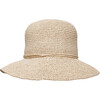 Packable Wide Brim Hat, Natural - Hats - 1 - thumbnail