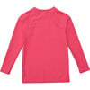 Crew Neck Long Raglan Sleeve Rash Top, Rocking Red - Rash Guards - 2