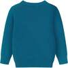 Kids Teal Spaceship Sweater - Sweaters - 5