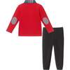 Kids Red Holiday Polo Set - Mixed Apparel Set - 2