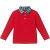 Kids Red Holiday Polo Set - Mixed Apparel Set - 3