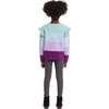 Kids Full Eyelash Sweater & Legging Set, Multicolor Lurex Star - Mixed Apparel Set - 3