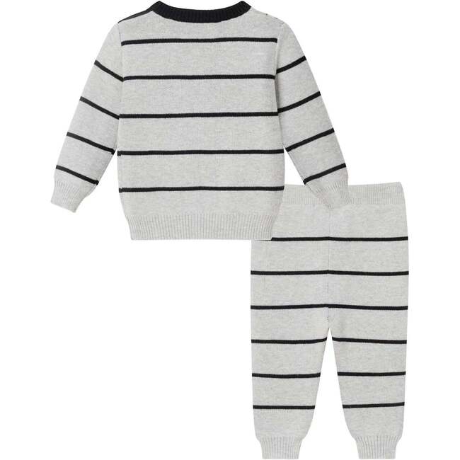 Infant Striped Sweater Set, Holiday Car - Mixed Apparel Set - 2