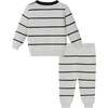 Infant Striped Sweater Set, Holiday Car - Mixed Apparel Set - 2