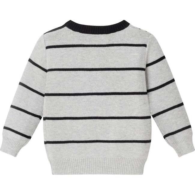 Infant Striped Sweater Set, Holiday Car - Mixed Apparel Set - 4