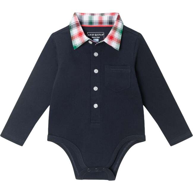 Infant 2-Piece Polo Shirtzie™ Set, Navy Holiday - Mixed Apparel Set - 3