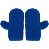 Kids Merino Wool Mittens 6y+, Cobalt - Gloves - 1 - thumbnail