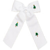Bullion Christmas Tree, White Moonstitch Medium - Hair Accessories - 1 - thumbnail
