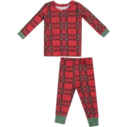 Vintage Holiday L/S Loungewear Set, Plaid - Mixed Apparel Set - 1