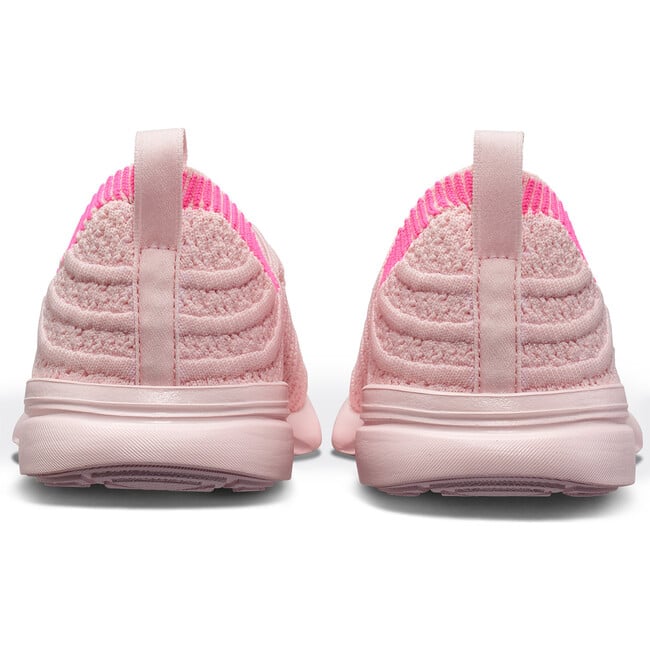 Youth's TechLoom Wave Bleached Pink / Fusion Pink / Ribbed - Sneakers - 3