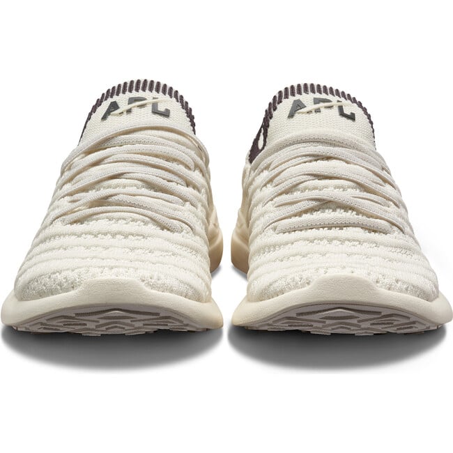 Youth's TechLoom Wave Ivory / Iron / Ribbed - Sneakers - 4